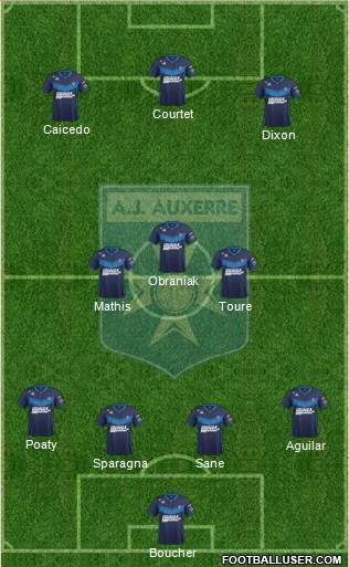 A.J. Auxerre Formation 2017