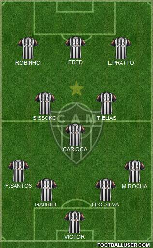 C Atlético Mineiro Formation 2017