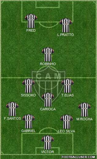 C Atlético Mineiro Formation 2017