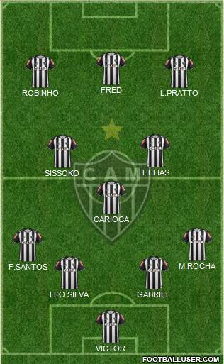 C Atlético Mineiro Formation 2017