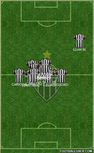 C Atlético Mineiro Formation 2017