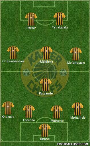 Kaizer Chiefs Formation 2017