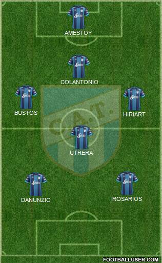 Atlético Tucumán Formation 2017