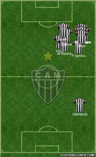 C Atlético Mineiro Formation 2017