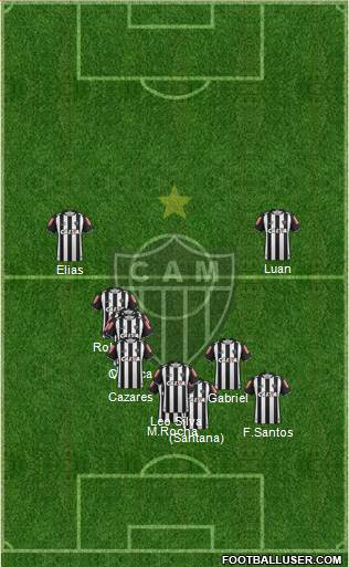 C Atlético Mineiro Formation 2017