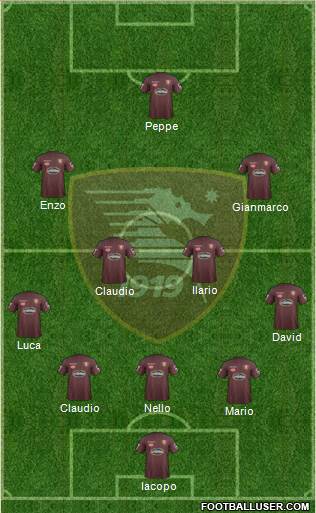 Salernitana Formation 2017