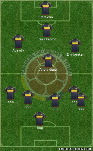 Colombia Formation 2017