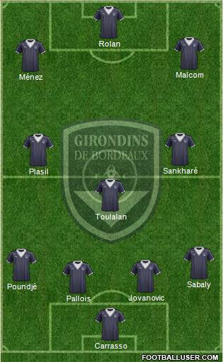 FC Girondins de Bordeaux Formation 2017