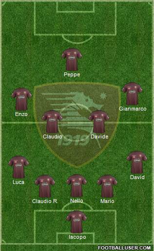 Salernitana Formation 2017