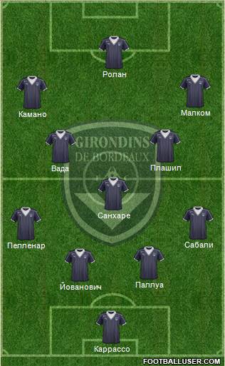 FC Girondins de Bordeaux Formation 2017