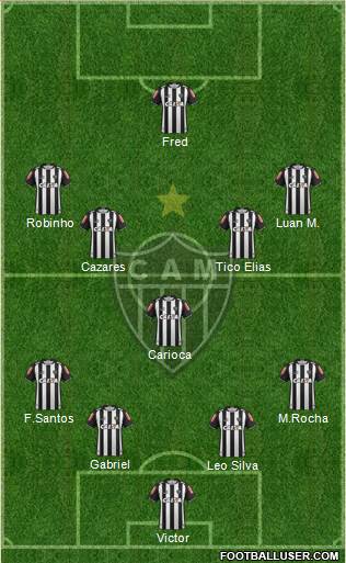 C Atlético Mineiro Formation 2017