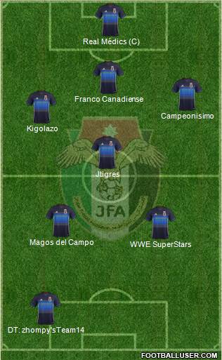 Japan Formation 2017