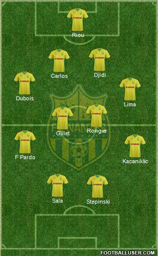 FC Nantes Formation 2017