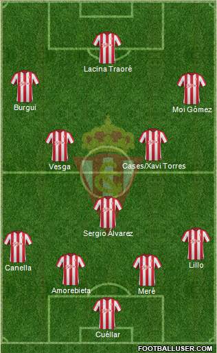 Real Sporting S.A.D. Formation 2017