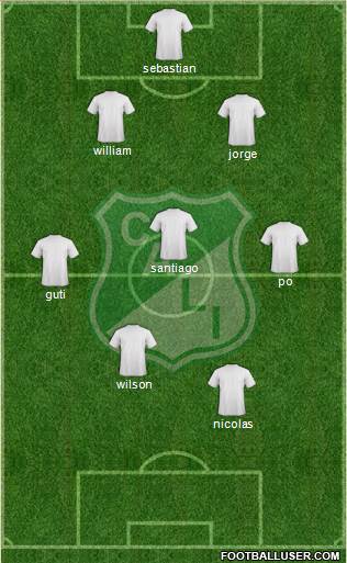 AC Deportivo Cali Formation 2017