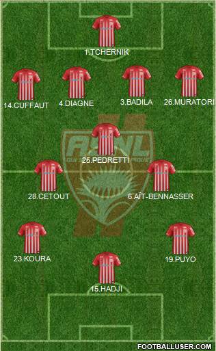 A.S. Nancy Lorraine Formation 2017