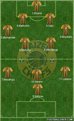 Kaizer Chiefs Formation 2017