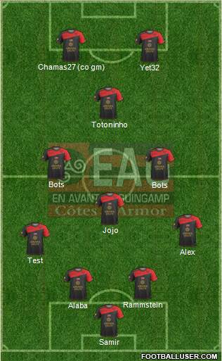 En Avant de Guingamp Formation 2017