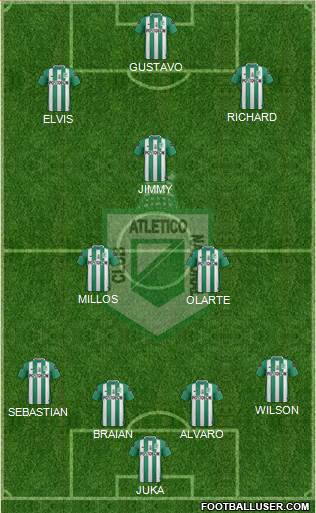 CDC Atlético Nacional Formation 2017