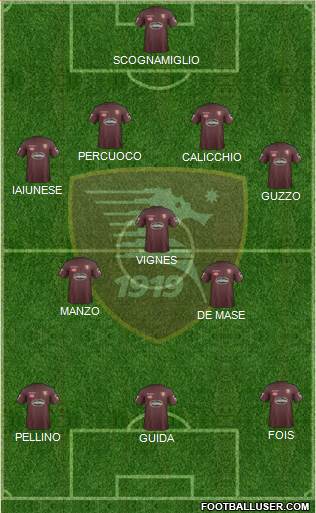 Salernitana Formation 2017