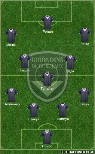 FC Girondins de Bordeaux Formation 2017