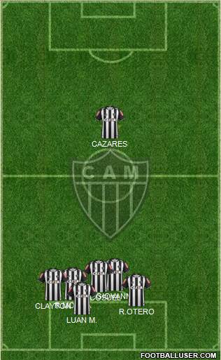 C Atlético Mineiro Formation 2017