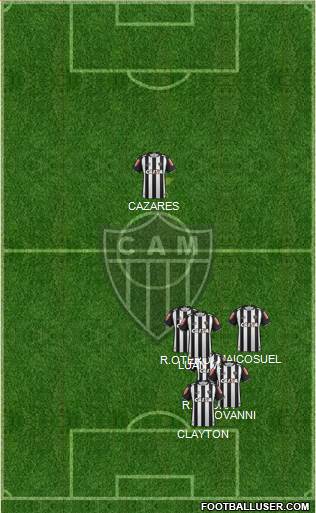 C Atlético Mineiro Formation 2017