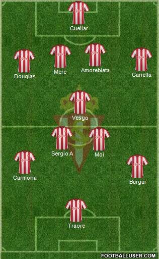 Real Sporting S.A.D. Formation 2017