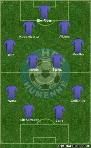 1. HFC Humenne Formation 2017