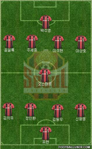 FC Seoul Formation 2017