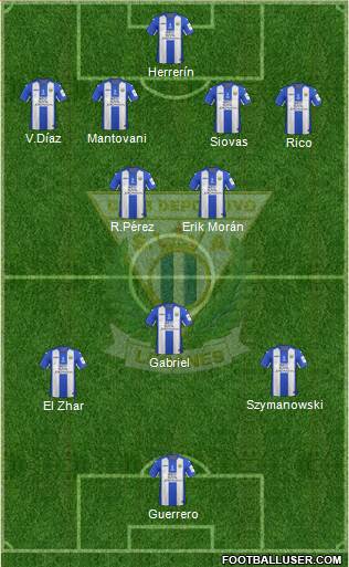 C.D. Leganés S.A.D. Formation 2017