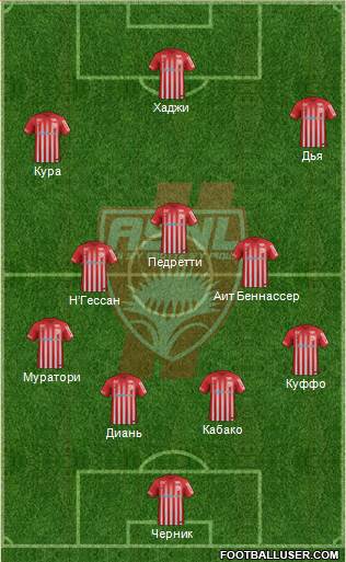 A.S. Nancy Lorraine Formation 2017