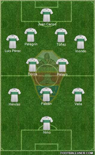 Elche C.F., S.A.D. Formation 2017