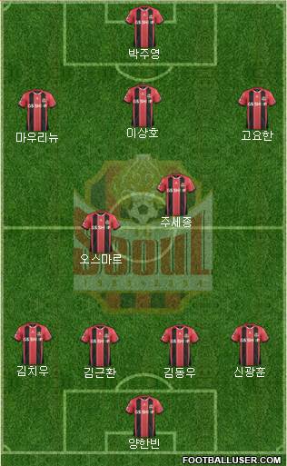 FC Seoul Formation 2017