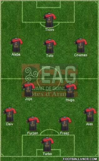 En Avant de Guingamp Formation 2017