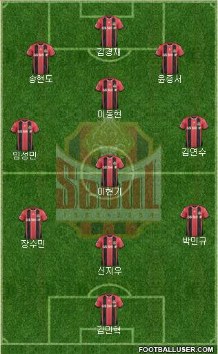 FC Seoul Formation 2017