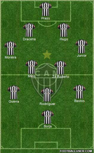 C Atlético Mineiro Formation 2017