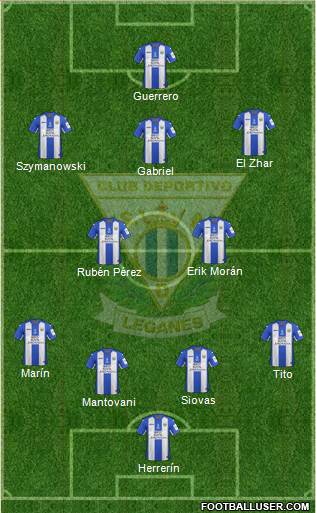 C.D. Leganés S.A.D. Formation 2017