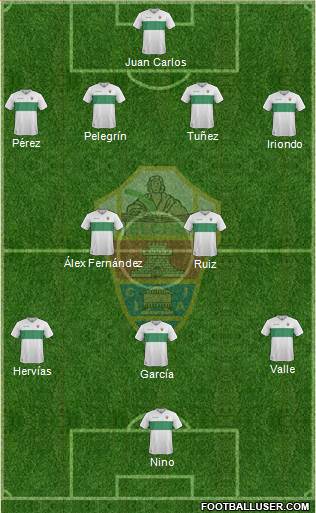 Elche C.F., S.A.D. Formation 2017