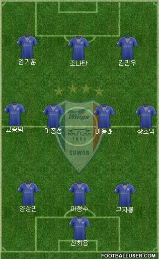 Suwon Samsung Blue Wings Formation 2017