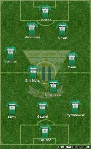 C.D. Leganés S.A.D. Formation 2017