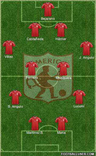 CD América de Cali Formation 2017