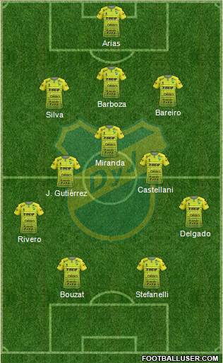 Defensa y Justicia Formation 2017