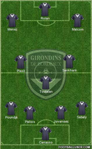 FC Girondins de Bordeaux Formation 2017