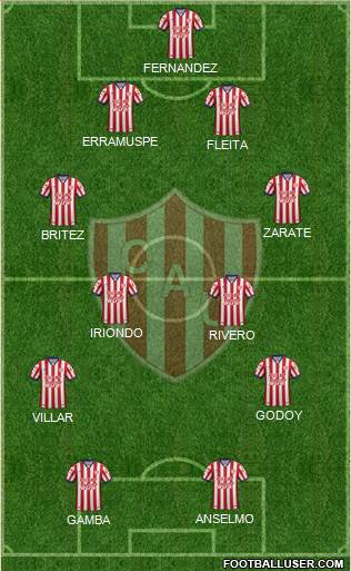 Unión de Santa Fe Formation 2017