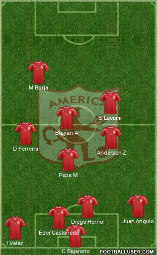 CD América de Cali Formation 2017