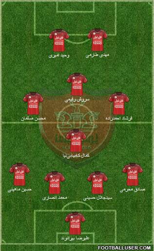 Persepolis Tehran Formation 2017