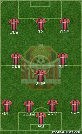 FC Seoul Formation 2017