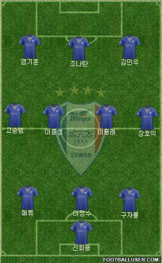 Suwon Samsung Blue Wings Formation 2017