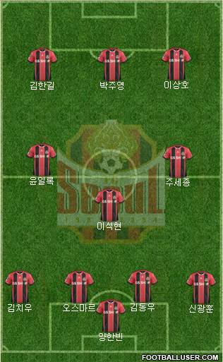 FC Seoul Formation 2017